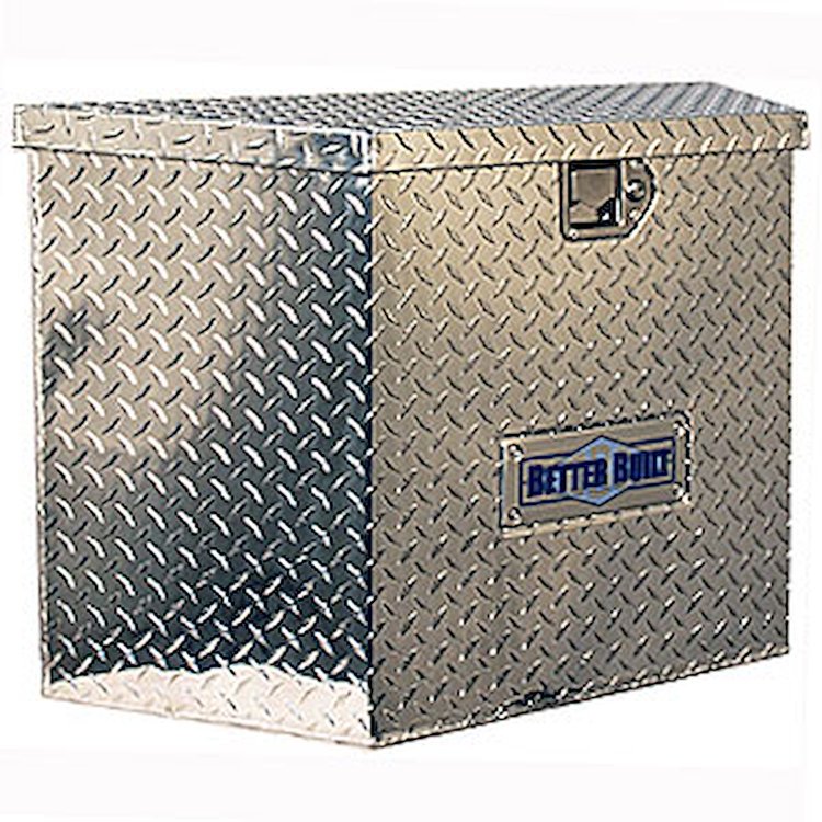 Utility Trailer Tongue Tool Box Aluminum Diamond Plate