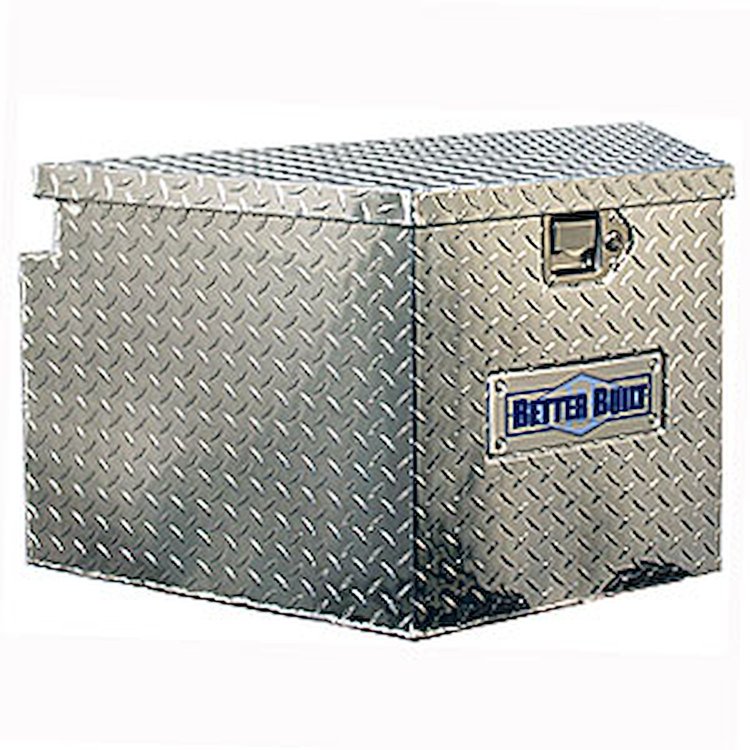 Utility Trailer Tongue Tool Box Aluminum Diamond Plate
