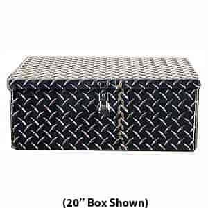 Tote Tool Box Aluminum Diamond Plate