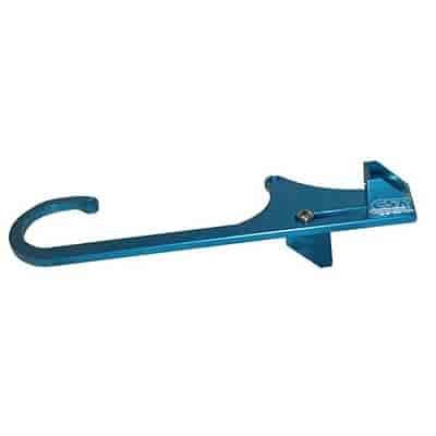 Adjustable Throttle Cable Bracket With Kickdown Blue Bracket