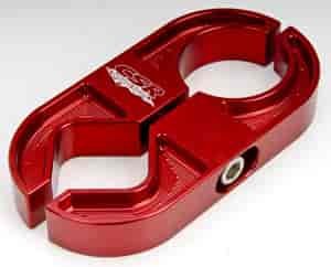CO2 Bottle Bracket Red Anodize Finish