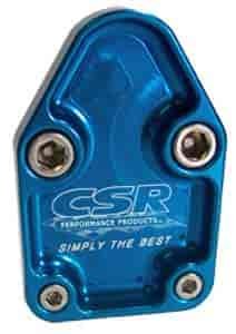 Fuel Pump Block-Off Plate - Blue Small Block Plate Chevrolet