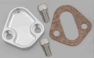 Fuel Pump Block-Off Plate - Blue Chrysler - All