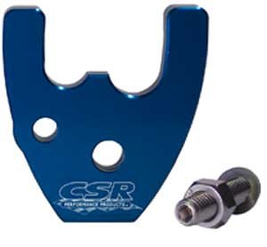 Billet Distributor Hold-Down - Blue Chevrolet V-8 Engines
