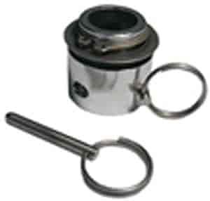 Stock Style Breather Restraint Fits Valve Covers with 1.25 Bore