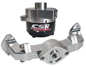 Remote Mount Electric Water Pump with Crossover BB-Chevy 396-454 & 502