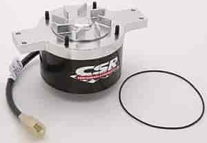 Water Pump Motor Assembly Fits 8-Bolt Housings Clear Anodize Finish