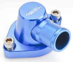 360° Swivel Thermostat Housing - Blue Chevy