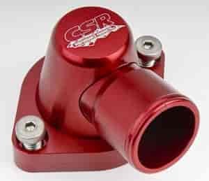 360° Swivel Thermostat Housing - Red Chevy