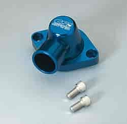 360° Swivel Thermostat Housing - Blue Chevy