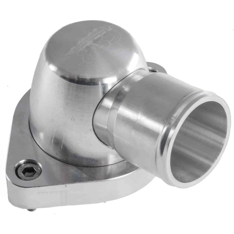 90° Swivel Thermostat Housing - Clear Chevy LS*