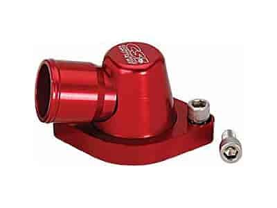360° Swivel Thermostat Housing - Red Chevy