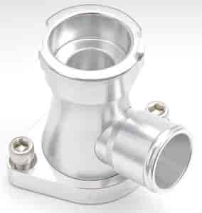 Chevrolet/Chrysler Swivel Thermostat Housing - Clear 1-1/2" Water Neck