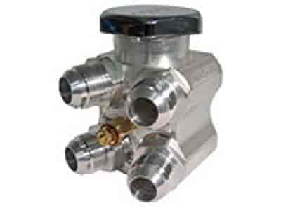 4 Port To 1 Coolant Manifold Single 16AN Outlet Coolant Manifold
