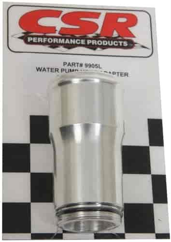 3" Long Radiator Hose Adapter 1-1/16" X 1-1/2" ID Hose