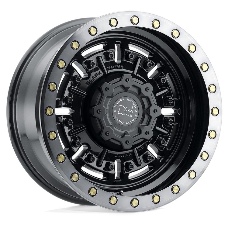 2095ABR-85127B71 ABRAMS Wheel [Size: 20" x 9.50"] Gloss Gun Black w/Machined Dark Tint