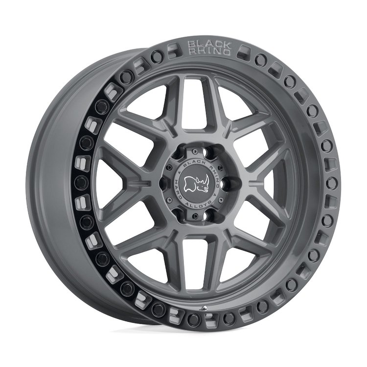 1890KLS005127G71 KELSO Wheel [Size: 18" x 9"] Battleship Gray w/Black Ring