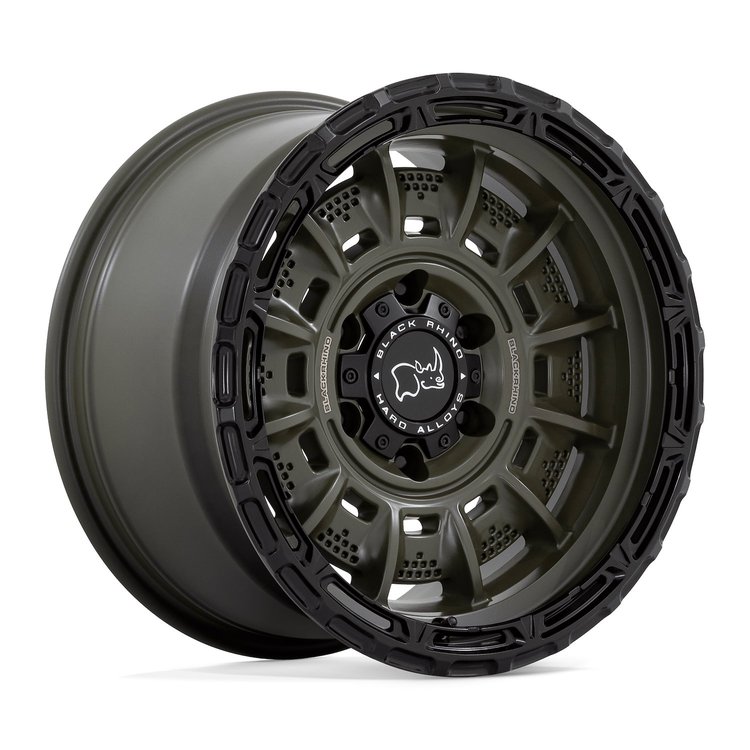 BR002EB17906800 LEGION Wheel [Size: 17" x 9"] Olive Drab Green w/Black Lip