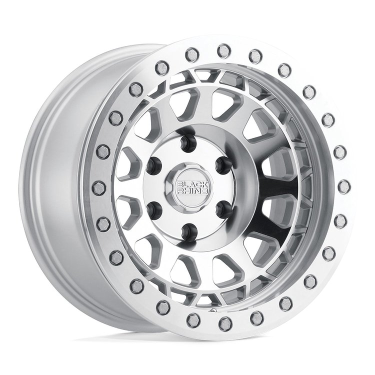 1895PRM008165S22 PRIMM Wheel [Size: 18" x 9.50"] Silver w/Mirror Face/Machined Ring