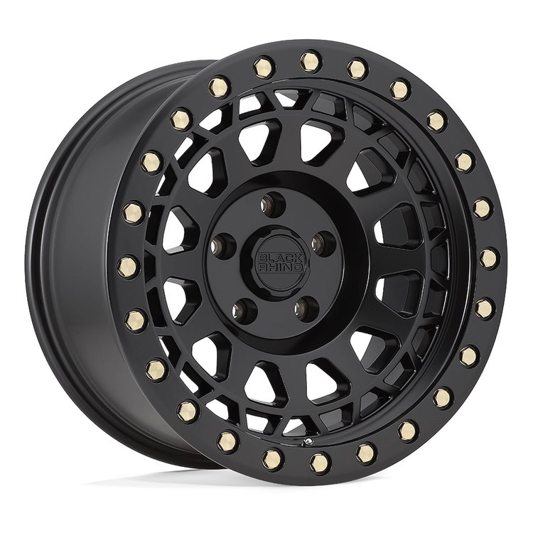 2095PRM126140M12 PRIMM Wheel [Size: 20" x 9.50"] Matte Black w/Brass Bolts