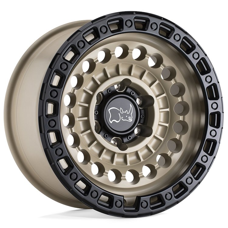 2095STN-85127D71 SENTINEL Wheel [Size: 20" x 9.50"] Desert Sand w/Black Ring
