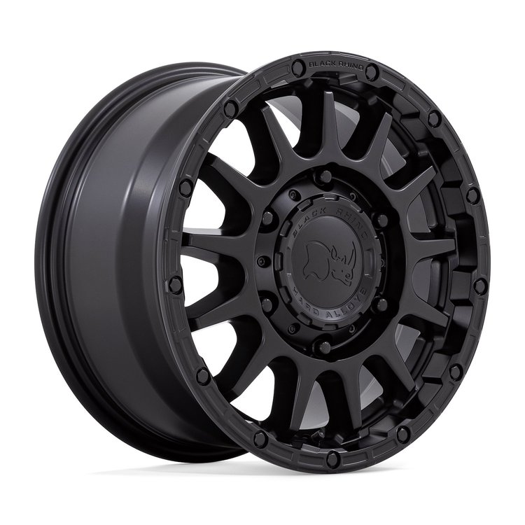 BR003MX16803838 SEQUOIA Wheel [Size: 16" x 8"] Matte Black