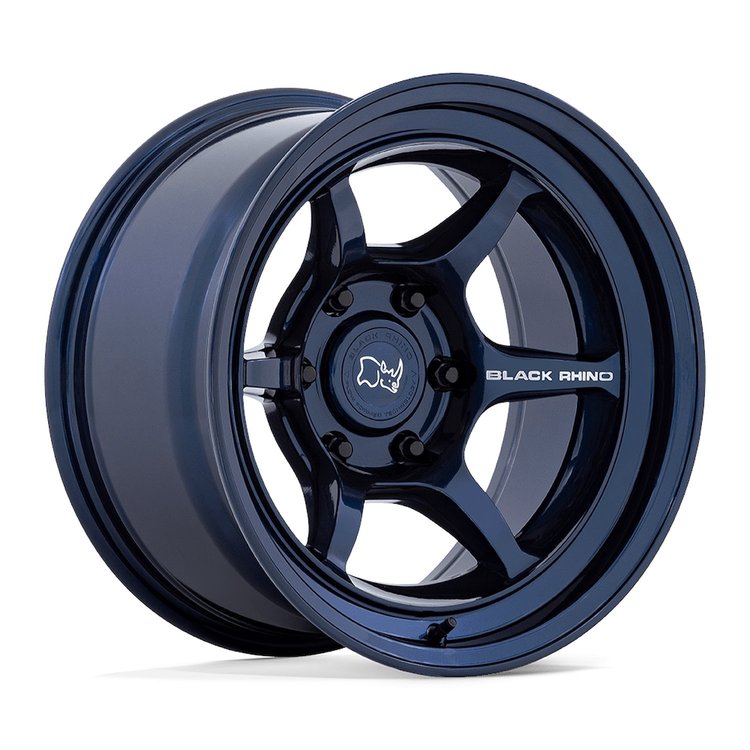 BR011LX17906838N SHOGUN Wheel [Size: 17" x 9"] Gloss Midnight Blue