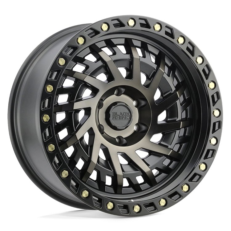 1790SHD006135M87 SHREDDER Wheel [Size: 17" x 9"] Matte Black w/Machined Dark Tint