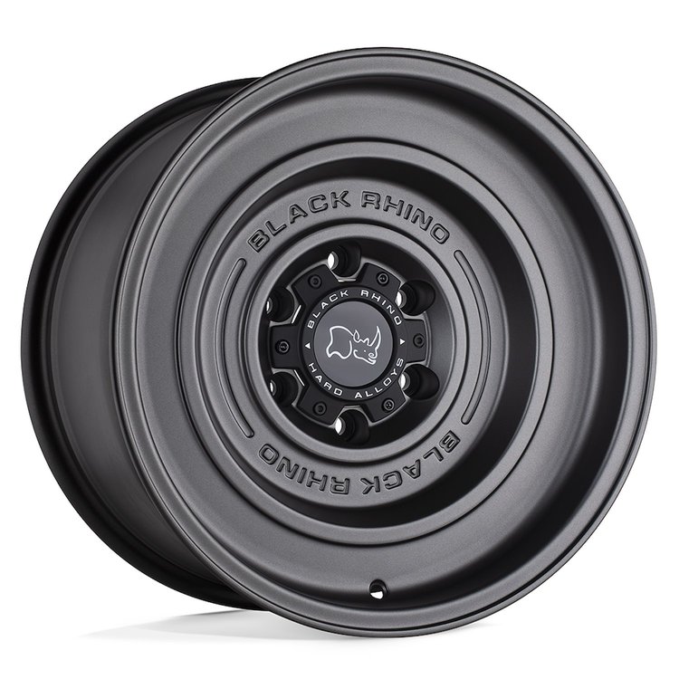 1795SLD-85127G71 SOLID Wheel [Size: 17" x 9.50"] Matte Gun Black