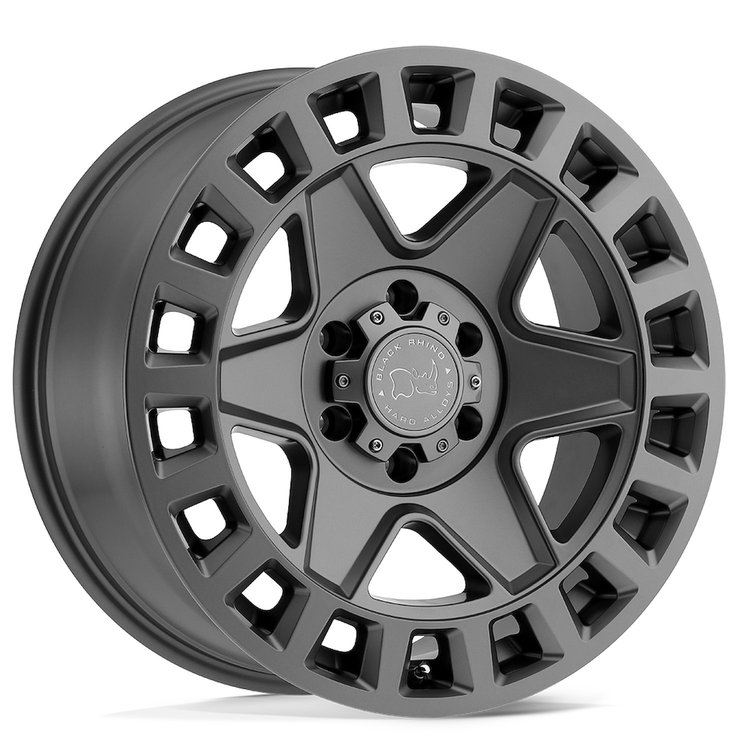 1780YRK355120G76 YORK Wheel [Size: 17" x 8"] Matte Gunmetal