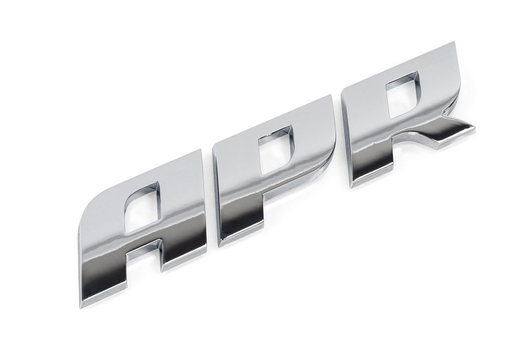 APR BADGE POLISHED SILVER