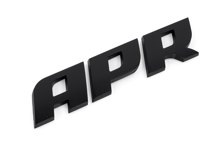 APR BADGE SATIN BLACK