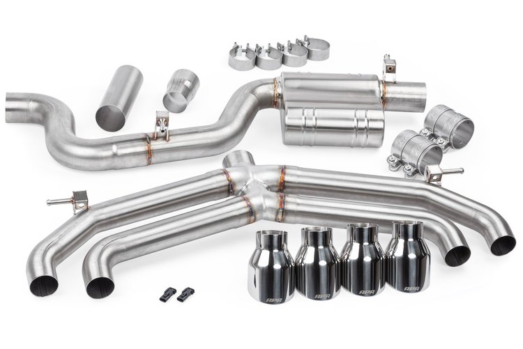 Catback Exhaust System (Valveless) - MK7 Golf R