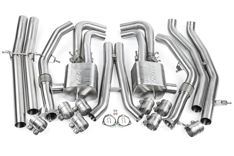 CBK0051 Cat-Back Exhaust System 2020-2024 Audi RS Q8