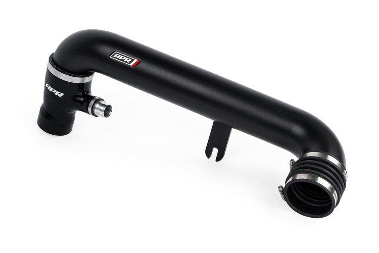 CI100039-B Rear Air Intake Turbo Inlet Pipe Fits Select Audi 1.8T/2.0T [Black]
