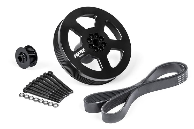 Supercharger Drive and Crank Pulley Kit 2009-2018 Audi S4/S5/A6 Quattro/A7 Quattro/A8 Quattro/Q5/Q7 3.0L