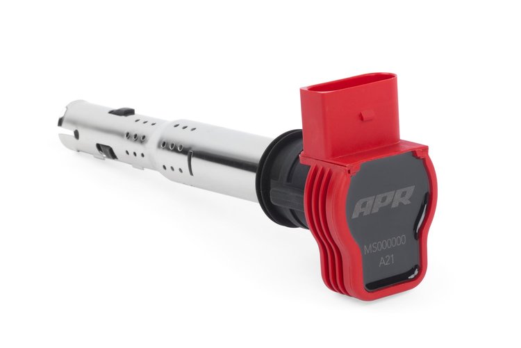 PQ35-Style Ignition Coil for Select Late-Model Audi, Lamborghini, Porsche, Volkswagen [Red]