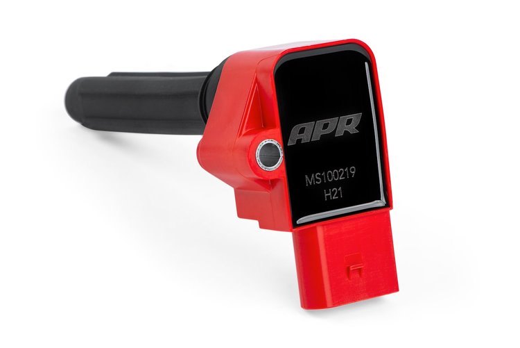 Ignition Coil for Select 2013-2019 Audi/Bentley Models with 4.0L V8 Engine [Red]