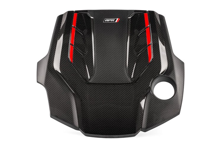 MS100255 Engine Cover Fits Select Audi 2.9T/3.0T [Carbon Fiber]
