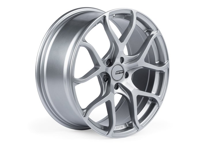 A01 Flow-Formed Wheel Size: 19 in. x 8.50 in. [Hyper Silver]