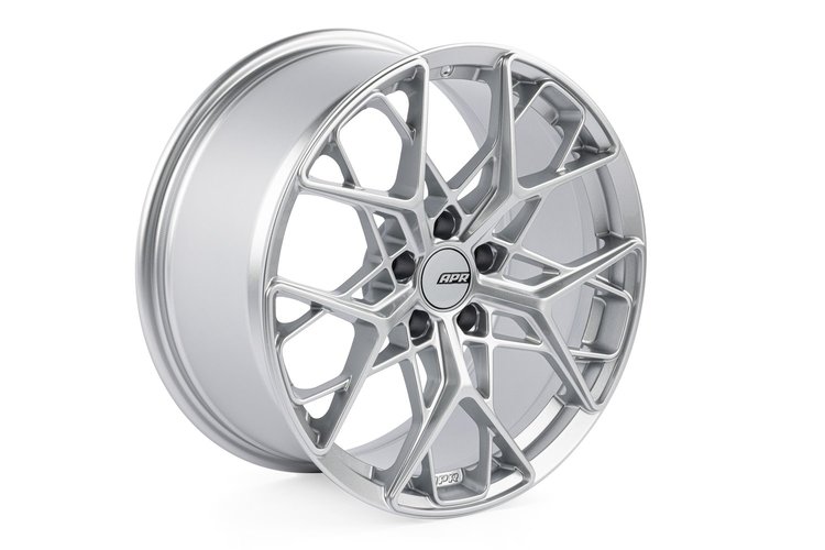 A02 Flow-Formed Wheel, Size: 19 x 8.50" [Hyper Silver]