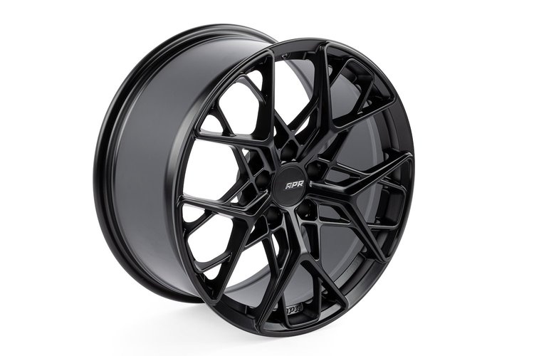 A02 Flow-Formed Wheel, Size: 18 x 8.50" [Satin Black]