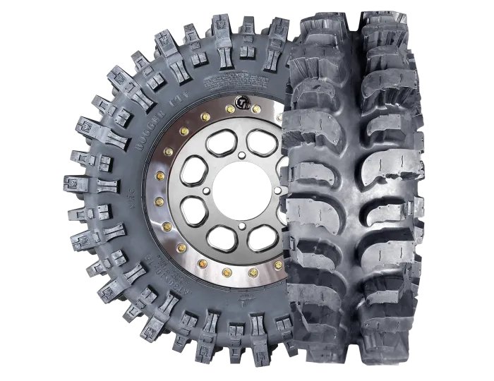 Bogger UTV Mud Terrain UTV Tire, 40x10.00-22 [Bias Ply]