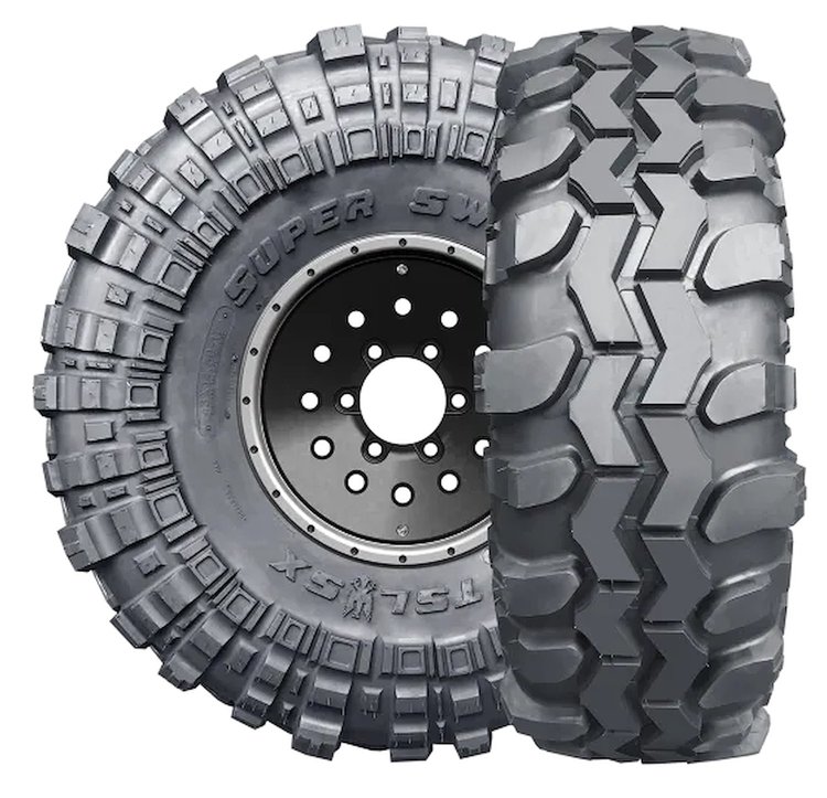 S-205 Super Swamper TSL SX Mud Terrain Light Truck Tire 36x12.50/15LT