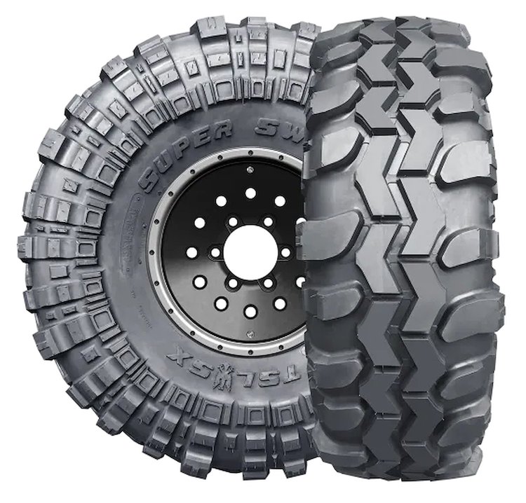 SX/RC-20 Super Swamper TSl SX Competition Light Truck Tire 43x14.5/20LT
