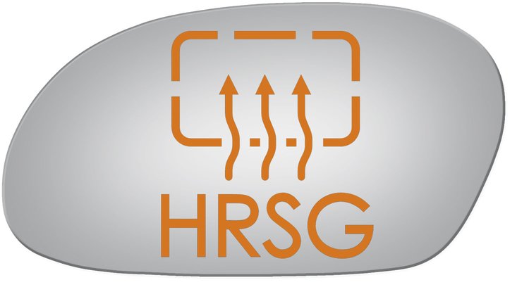 2653HRSG HEATED SIDE VIEW ASSEMBLY