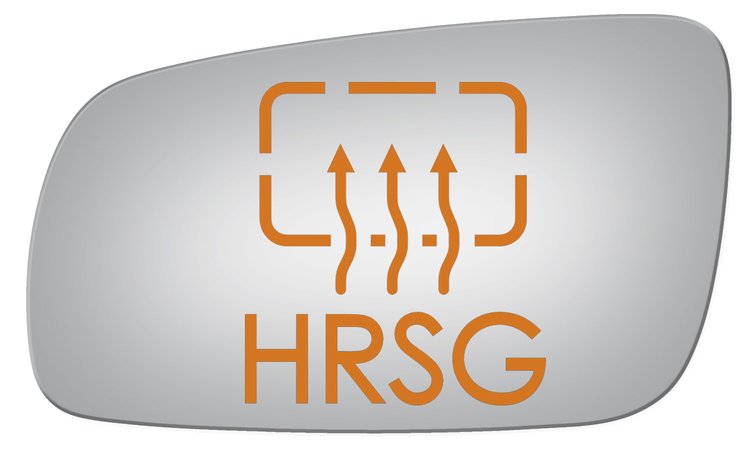 2831HRSG HEATED SIDE VIEW ASSEMBLY
