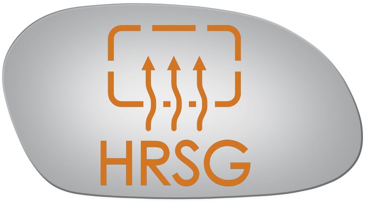 3558HRSG HEATED SIDE VIEW ASSEMBLY
