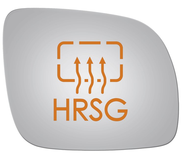 3628HRSG HEATED SIDE VIEW ASSEMBLY