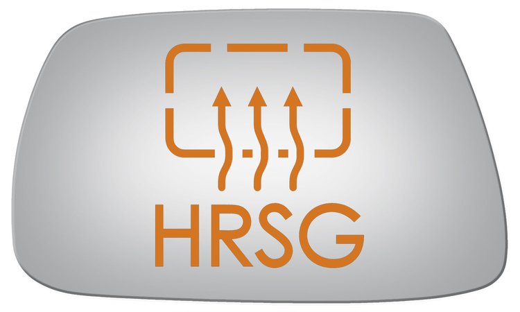 4064HRSG HEATED SIDE VIEW ASSEMBLY